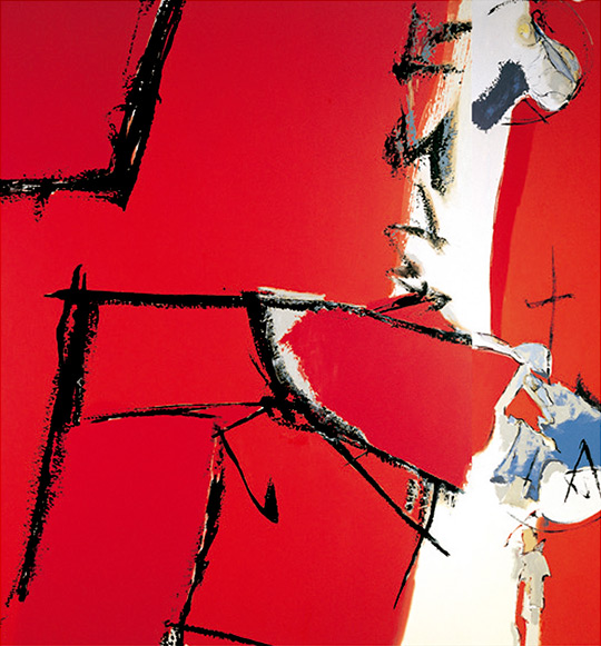 Trayectoria artística 1995-2000 - San Román - Pintura abstracta