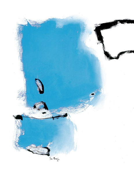  Composición azulGuache sobre papel76 x 56 cm2004REGISTRAR INTERÉSVOLVER